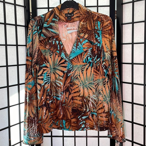 Clara S Structured Blouse, SZ XL, NWT - Picture 1 of 11